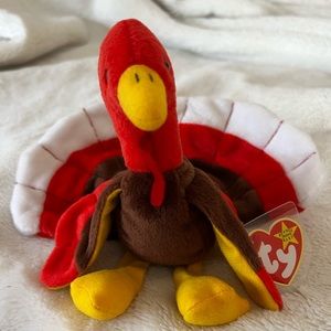 RARE “Gobbles” Beanie Baby 1996 w/errors!
